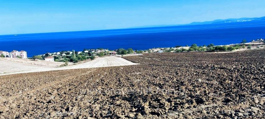 **Grundstück Mit Freiem Meerblick Und 30% Baugenehmigung Für Drei Stockwerke Im Stadtteil Topağaç, Tekirdağ**