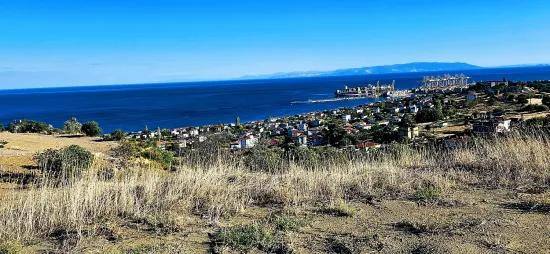 **gipfelpunkt mit Panoramischem Meerblick** 530 M2 Kupon Eckgrundstück