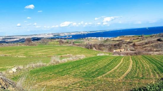 Grundstück Geeignet Für 8 Villenprojekte Mit Vollem Meer- Und Naturblick In Tekirdağ Barbarosta