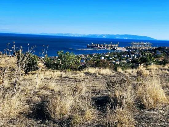 532 M2 Eckgrundstück Zum Verkauf In Tekirdag Süleymanpaşa Barbaros Nachbarschaft Mit Herrlichem Meer- Und Naturblick