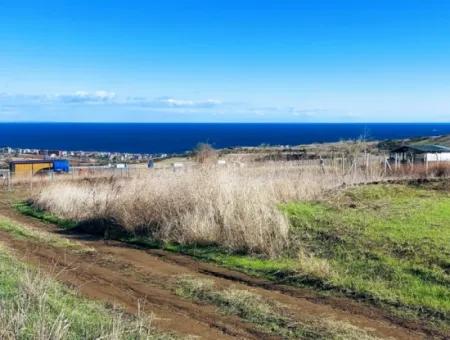 Bewerben Sie Sich Für Ein Luxusvillen-Projekt Zum Dringenden Verkauf, Bieten Sie Eine Hohe Lage In Kaznç, Einen Herrlichen, Vollständig Vollen Blick Auf Das Meer Und Die Natur