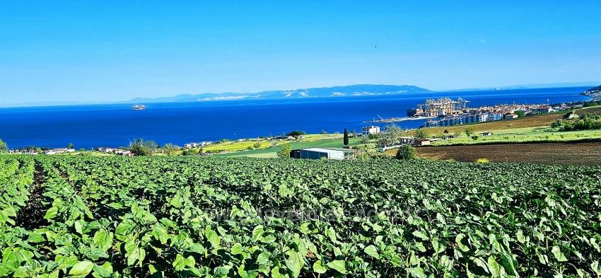 Land Suitable For Cooperative And Site Projects With 50 Apartments And Full Sea And Nature Views