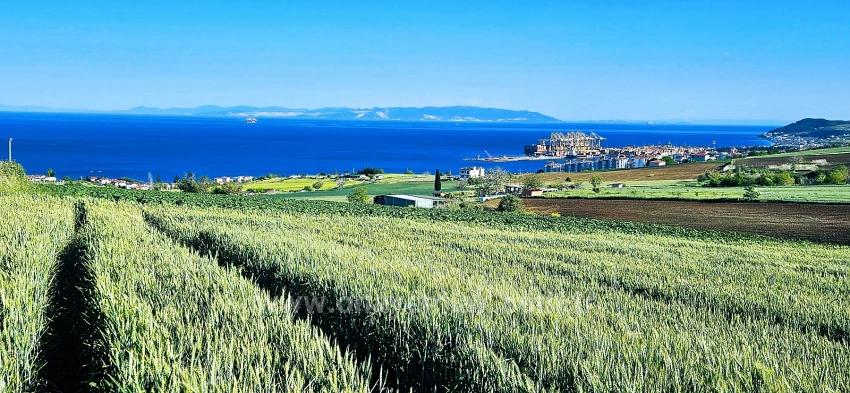 Land Suitable For Cooperative And Site Projects With 50 Apartments And Full Sea And Nature Views