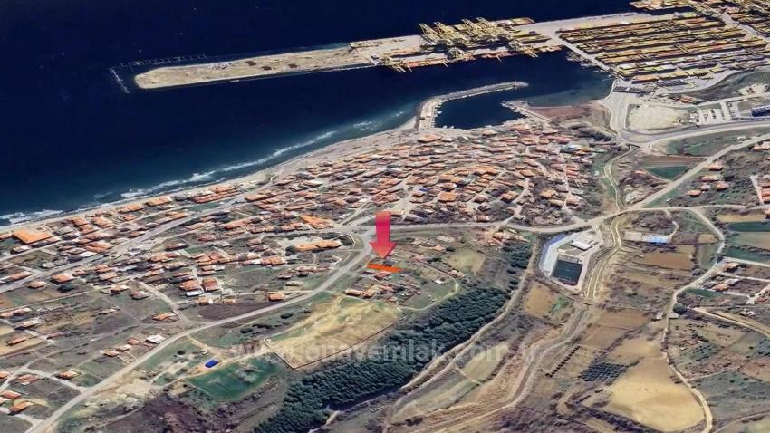 Land Facing The Main Road In Tekirdağ Barbarosta, Suitable For A Detached House Project With Ready Infrastructure