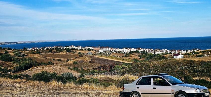 Bargain 1,150 M2 Land With Full Sea View In Tekirdağ Topağaç Neighborhood