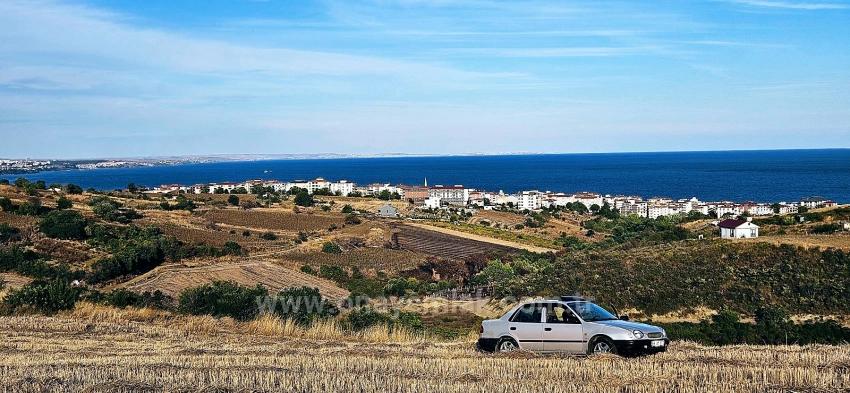Bargain 1,150 M2 Land With Full Sea View In Tekirdağ Topağaç Neighborhood