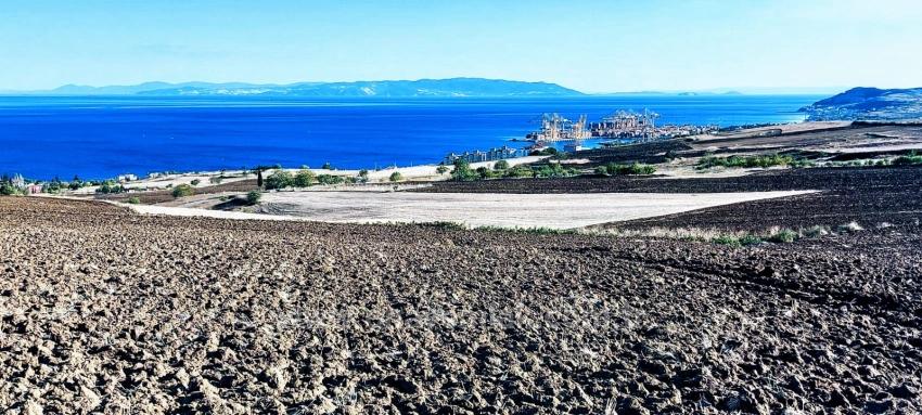 **Plot Of Land With Full Sea View And 30% Building Permit For Three Floors In Topağaç Neighborhood, Tekirdağ**