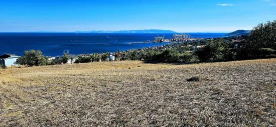 A Prime Plot Of Land Suitable For A Project Of 2 Luxury Villas With Full Sea And Nature Views.