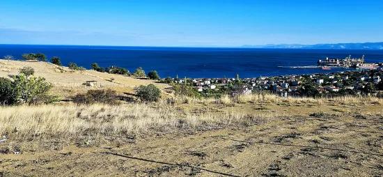 **peak at point panoramic sea view** 530 M2 coupon corner plot