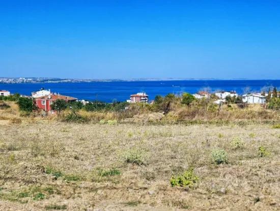 Opportunity Land Suitable For Building A Detached House In A Wonderful Location In Tekirdag Barbarosta, Close To The Sea