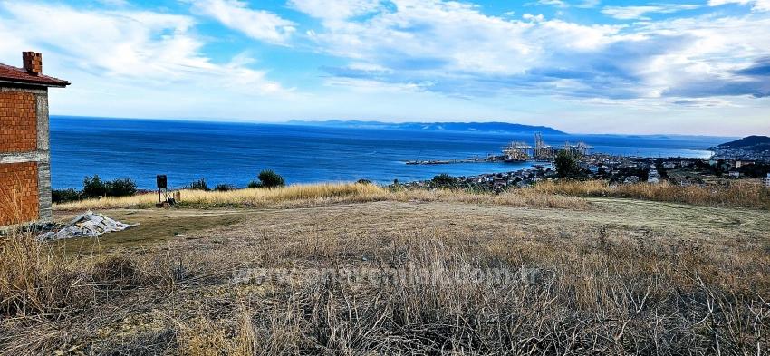 Земельный Участок С Великолепным Видом На Море И Природу, Очень Подходящий Для Строительства Частного Дома