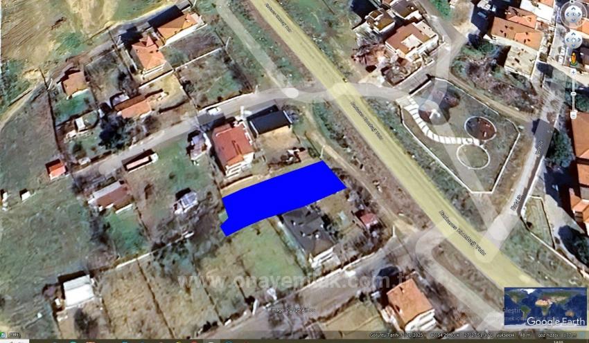 Земельный Участок С Видом На Главную Дорогу В Текирдаге Барбароста, Подходящий Для Строительства Отдельно Стоящего Дома С Готовой Инфраструктурой