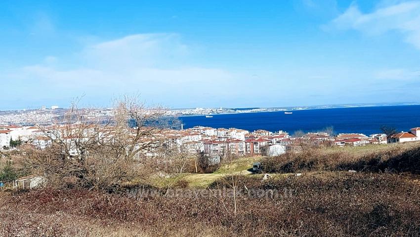 Земельный Участок С Планом 4-Этажной Застройки, Подходящий Для 30 Квартир С Панорамным Видом На Море И Природу.