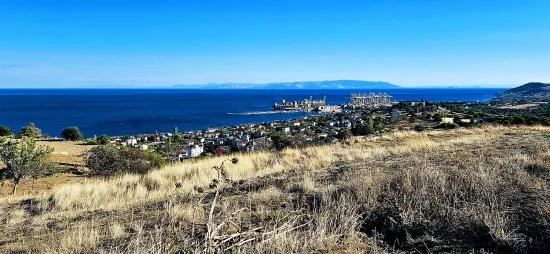 **вершина в точке, панорамный, с видом на море** 530 M2 купон угловой участок