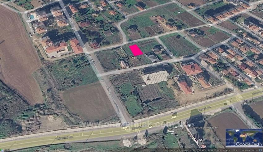 **Tekirdağ Topağaç Mahallesinde Altyapı Hazır**Acil Satılık Fırsat Kupon Arsa