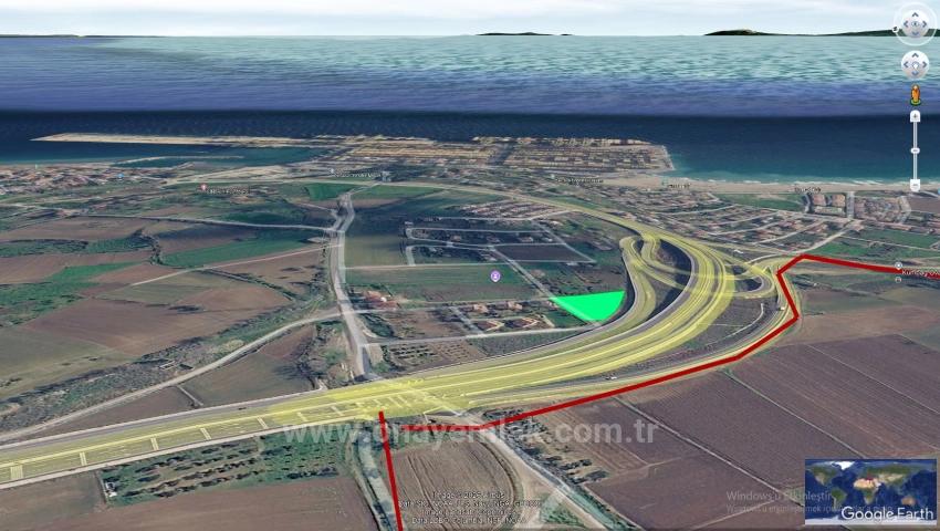 Kumbağa 1 Km Yakınlıkta Full Deniz Ve Doğa Manzaralı Al - Sat Yapmak İsteyenler İçin Fırsa