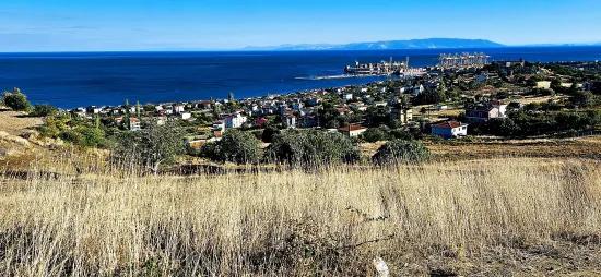 **zirve Noktada Panoramik Deniz Manzaralı** 530 M2 Kupon Köşe Arsa
