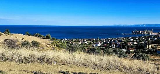 **zirve Noktada Panoramik Deniz Manzaralı** 530 M2 Kupon Köşe Arsa