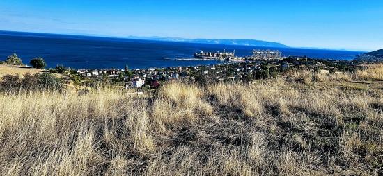 Harika Deniz Ve Doğa Manzarlı Alt Yapısı Hazır 530 M2 Köşe Arsa